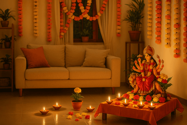 Navratri Home Energy Reset: Cleaning And Activating For Prosperity