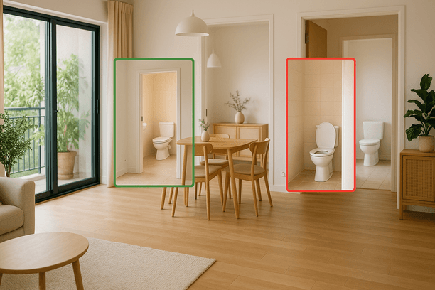 Toilet Placement Before Buying A Home: Zones You Need To Avoid